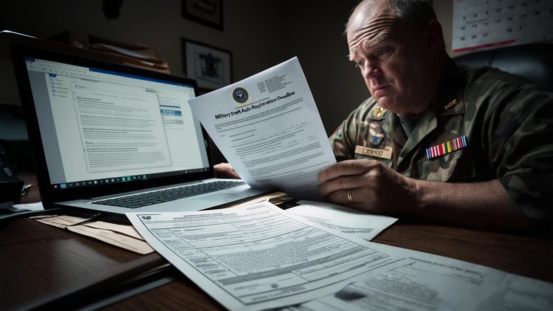 Military Draft Auto-Registration Hits December 2026: What VA Benefit Recipients Must Know